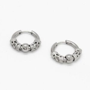 Boho Stainless Steel Hoops